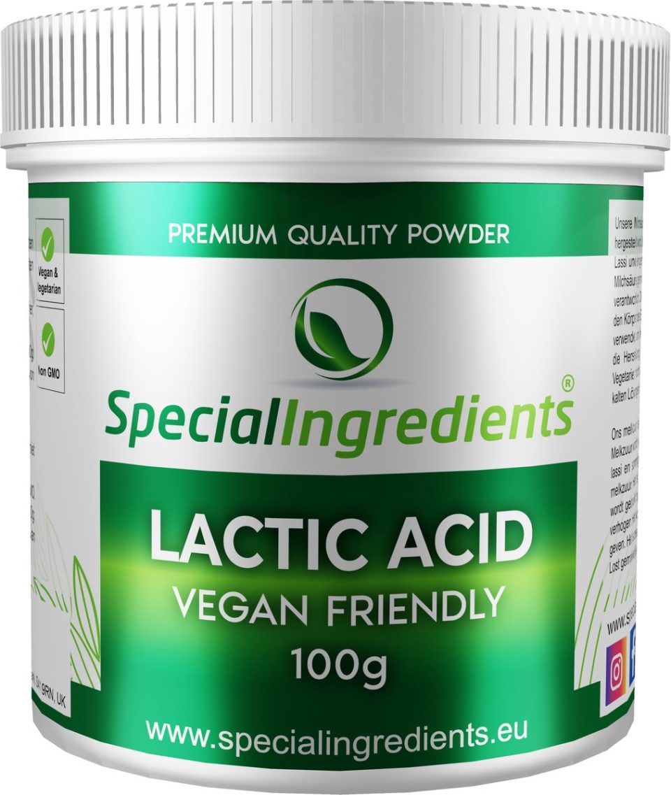 Special Ingredients Ltd. Lactic Acid (Melkzuur) 25 kg