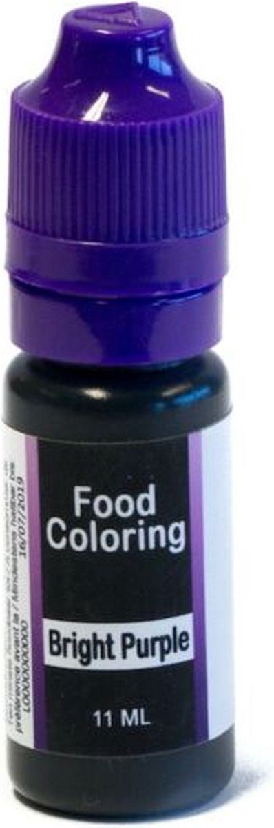 Bakers@home kleurstof voor chocolade paars 11 ml