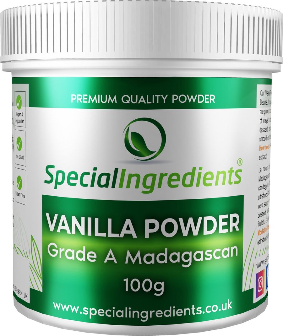 Special Ingredients Ltd. Vanillepoeder uit Madagaskar 100 g