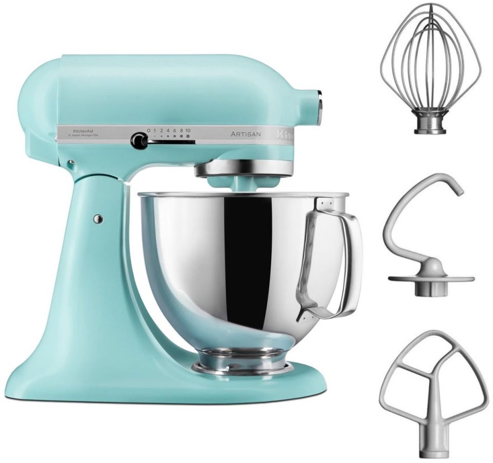 KitchenAid keukenmachine Artisan 5ksm125emi Blauw 4,8 l