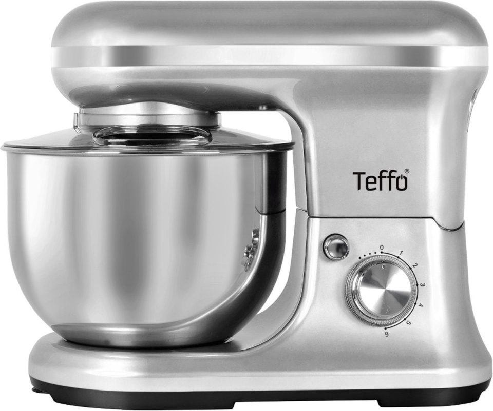 Teffo stand mixer wit 6 standen 1200 watt 5 l