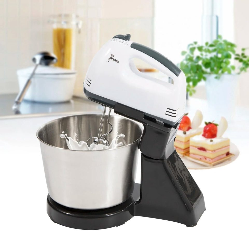 RosaBloom handmixer 100W 1,7 l