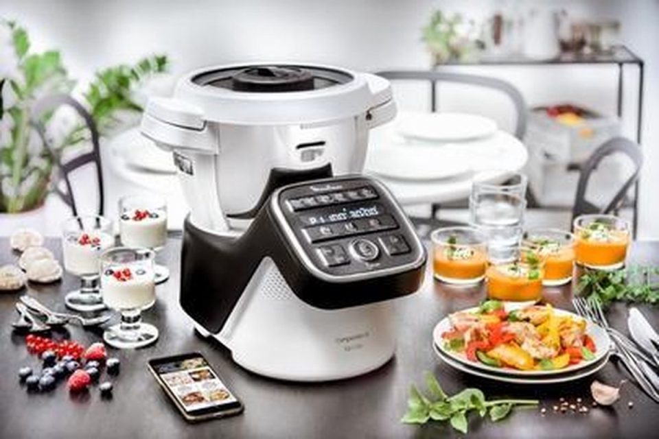 Moulinex keukenmachine yy4260fg 1550 W Zwart Wit 3 l