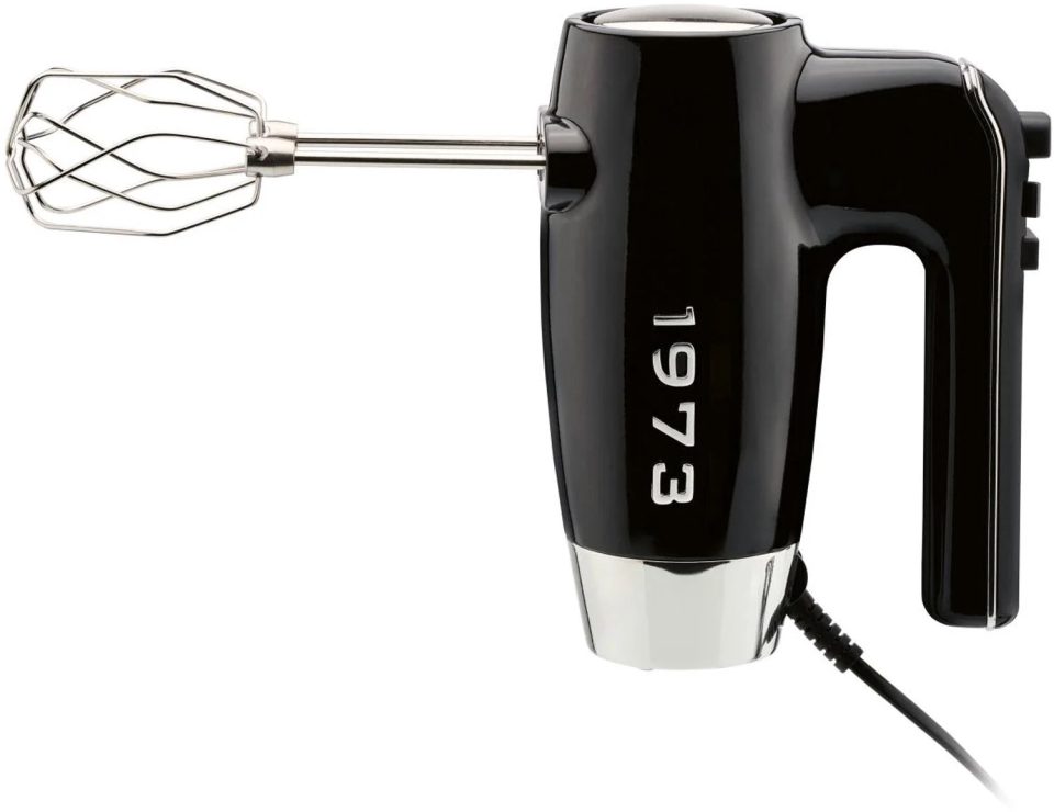 Silvercrest handmixer 400 W Retro Zwart