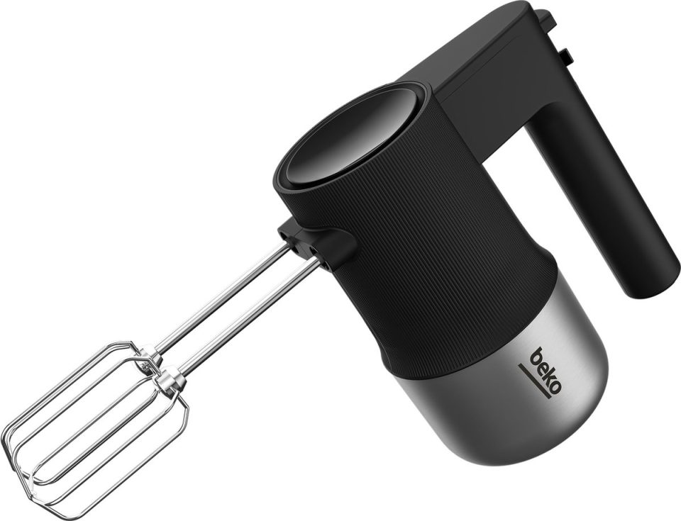 Beko handmixer HMM 81504 BX 500 W rvs, Zwart
