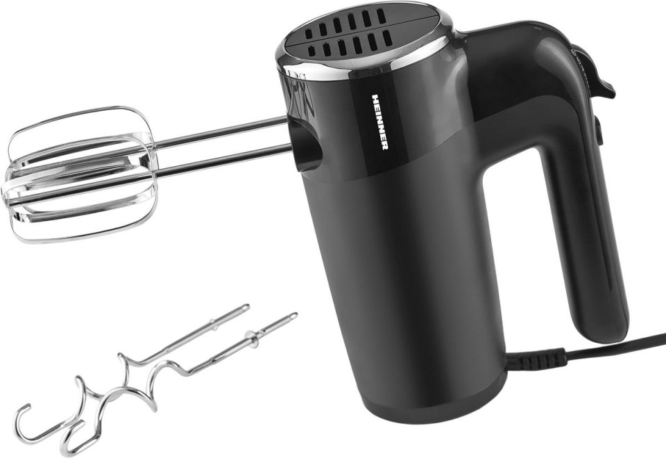 Heinner handmixer 300 W Zwart