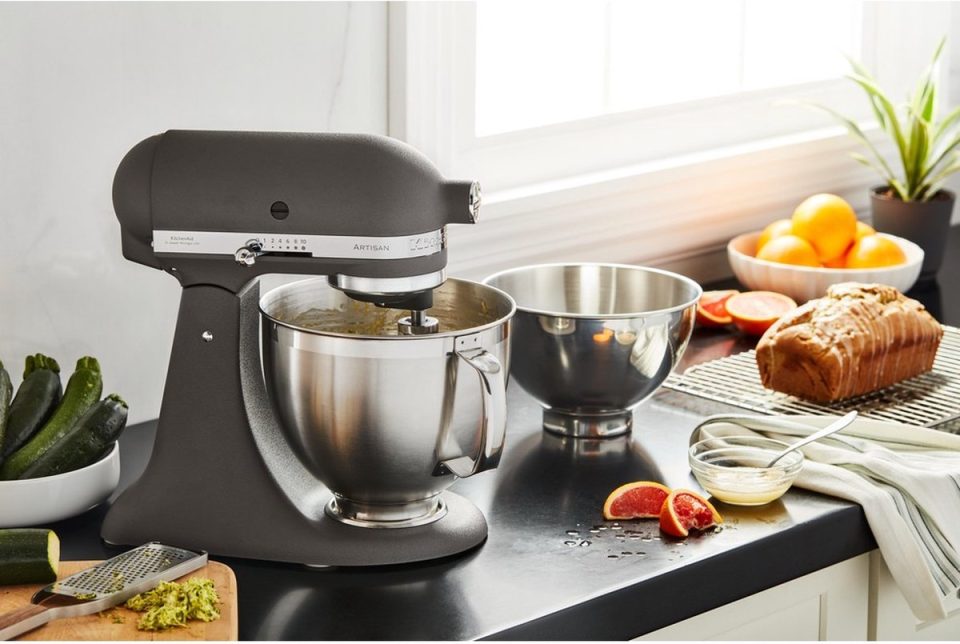 KitchenAid keukenmachine Artisan 5ksm185ps 300 W Grijs 4,8 l