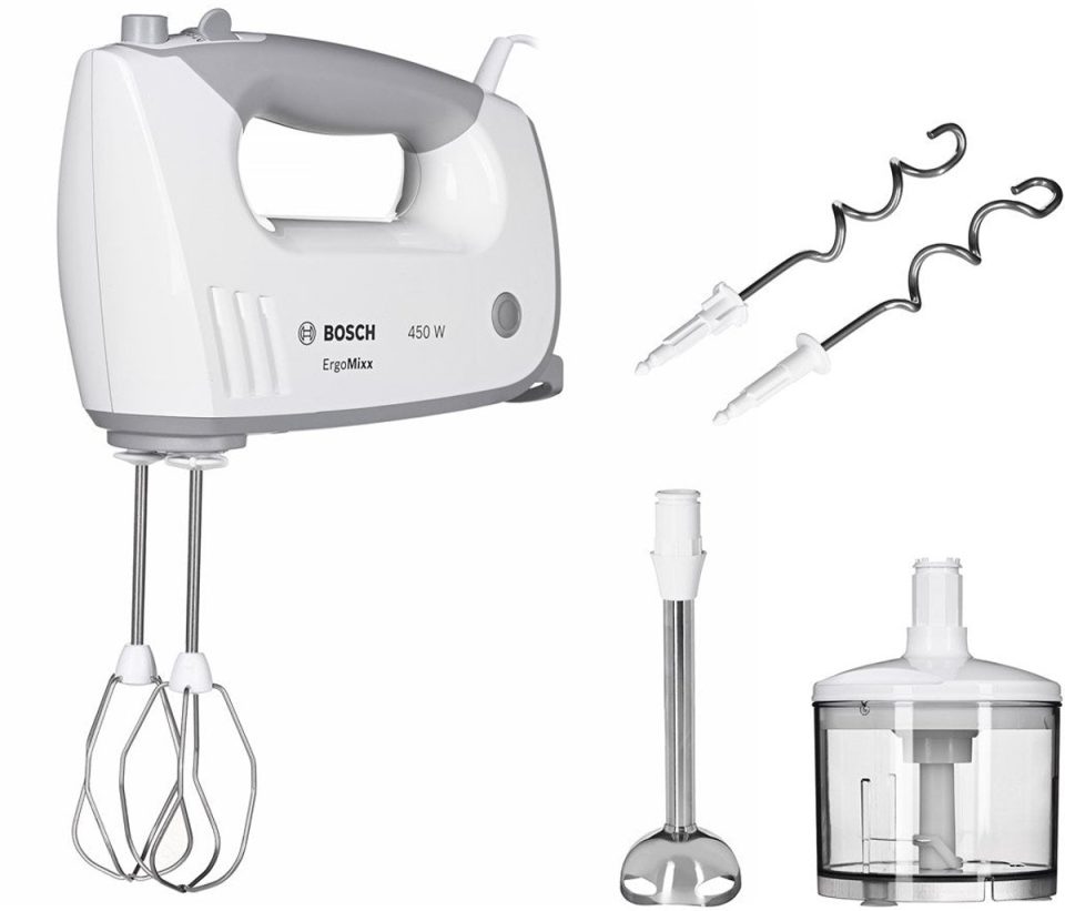 Bosch handmixer mfq36480 Ergomixx 450W Wit
