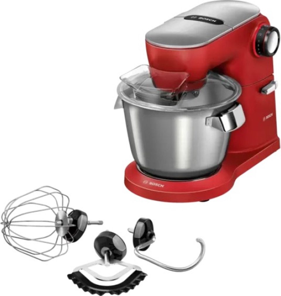 Bosch keukenmachine OptiMUM mum9a66r00 Rood/RVS