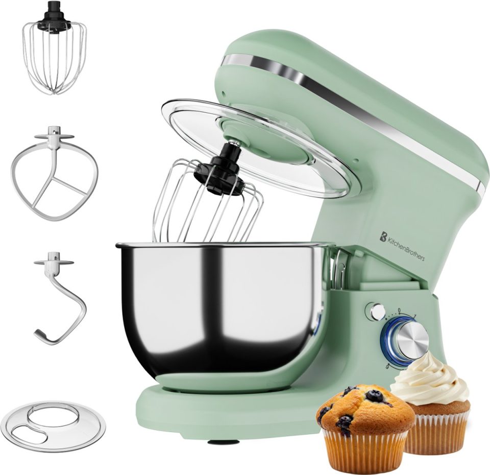 KitchenBrothers keukenmachine 1200W 5 l