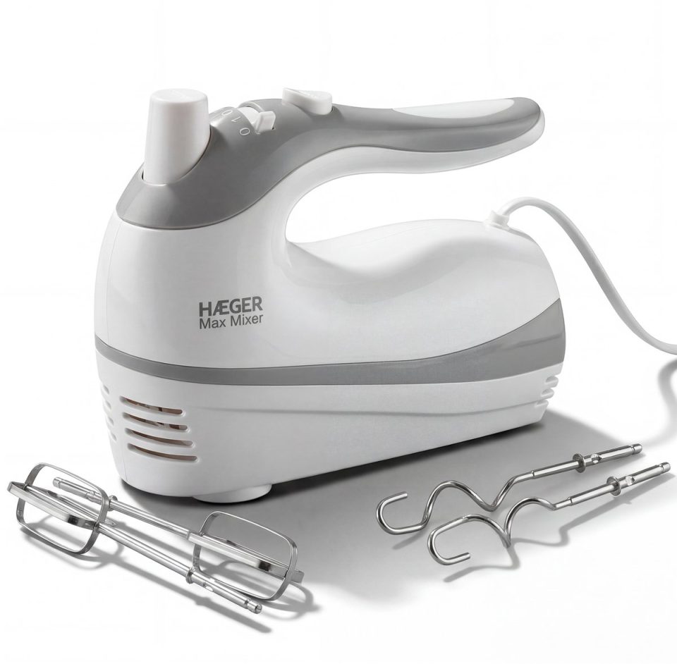 Haeger handmixer Max Mixer 500W Wit