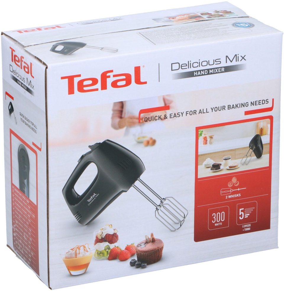 Tefal handmixer 300W 5 Snelheden