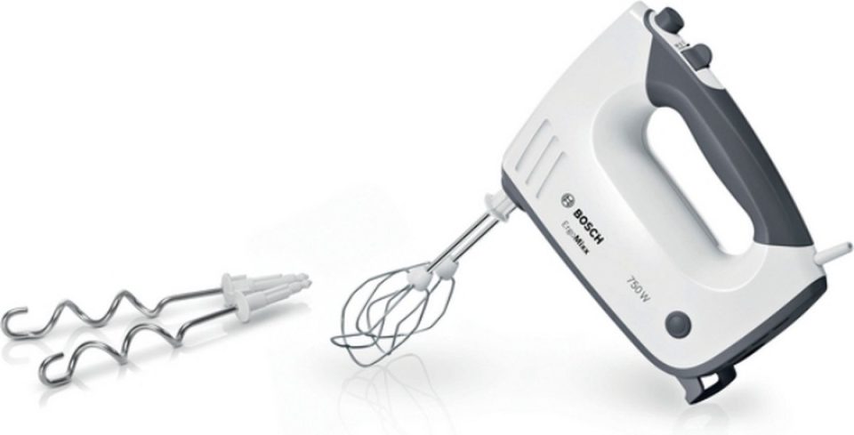 Bosch handmixer mfq37400 mixer 750 W Grijs, Wit