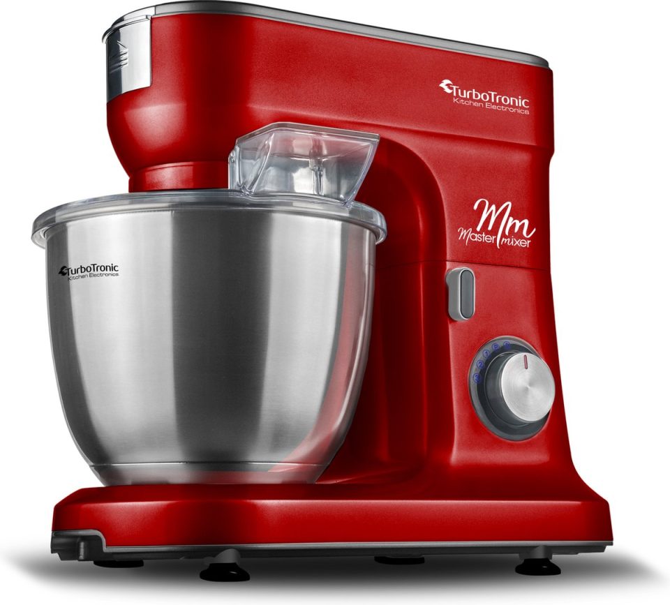 TurboTronic keukenmachine Tt-015 1500W Rood 6,5 l