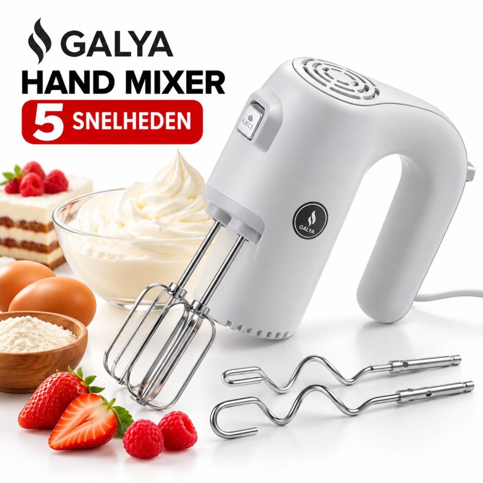 Galya cookware handmixer Lh-956 200W Wit