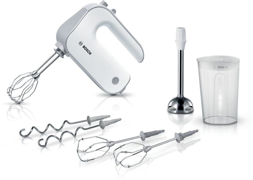 Bosch handmixer mfq4075de 550W Zilver Wit