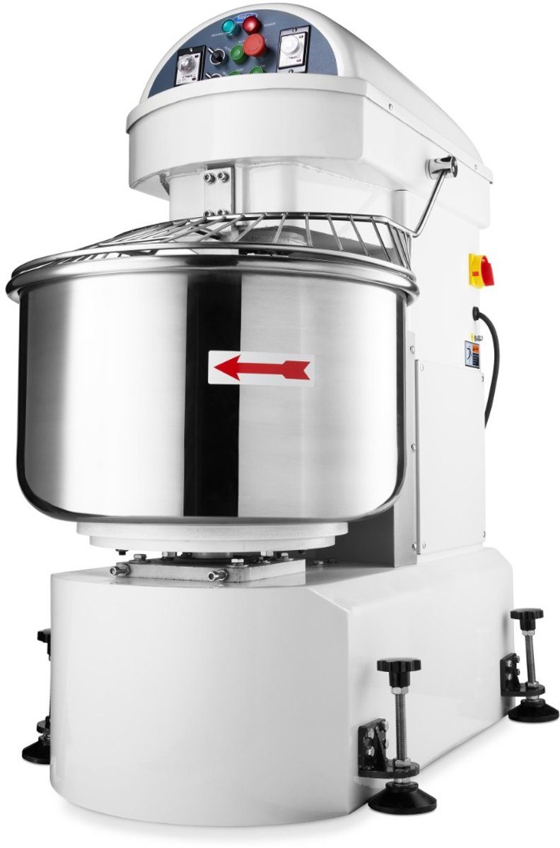 Maxima Spiraalkneder Deeg 2 Snelheden 400V 100 l 64 kg