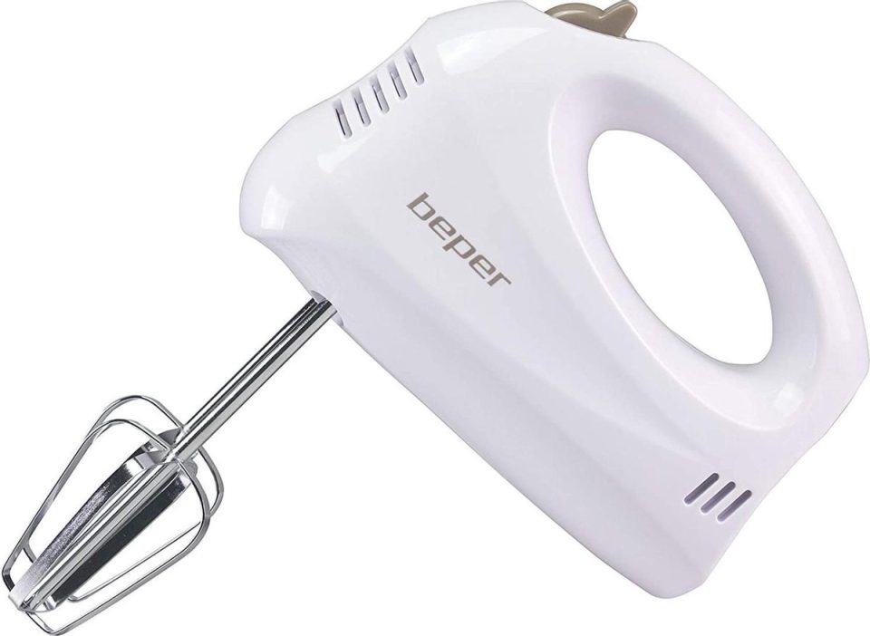 Beper handmixer bp.304 elektrische en roerder 150 W wit