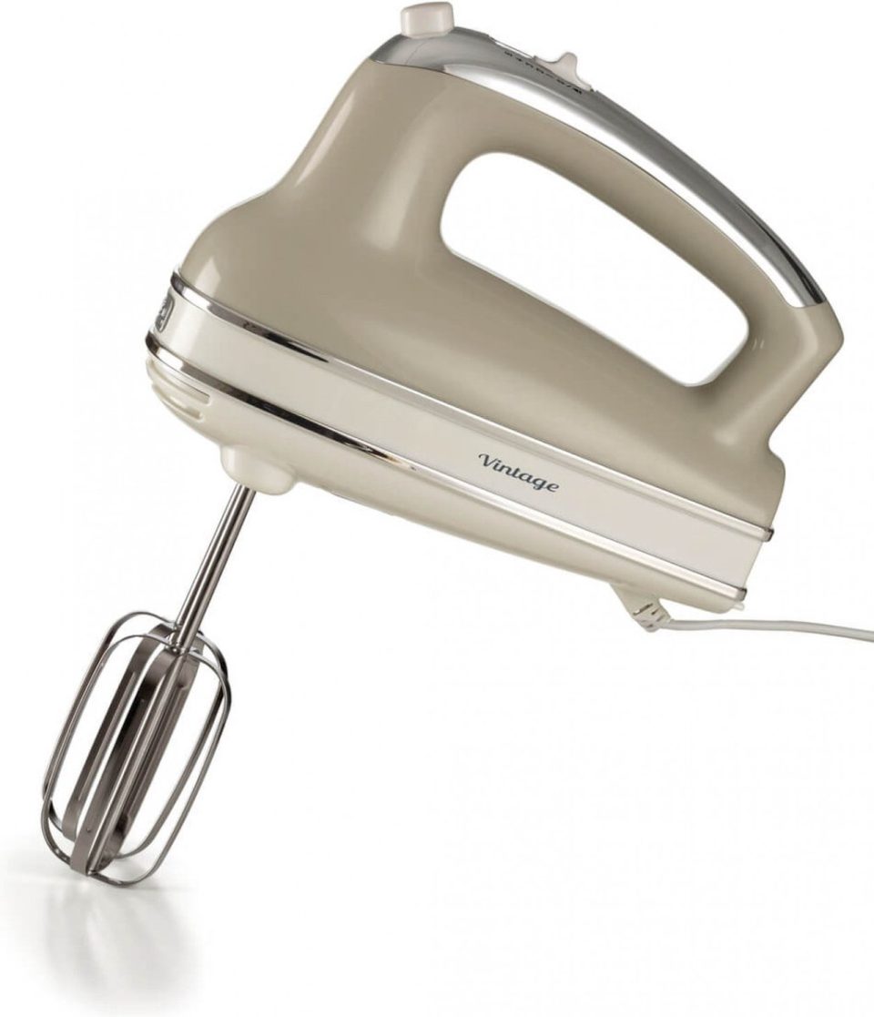 Ariete handmixer 1548/03 Vintage 5 snelheden 450 Watt Beige
