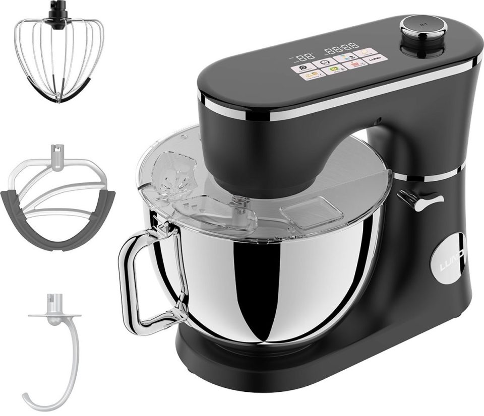 Lund keukenmachine 67815 Professionele Planetaire 2000W 6 l