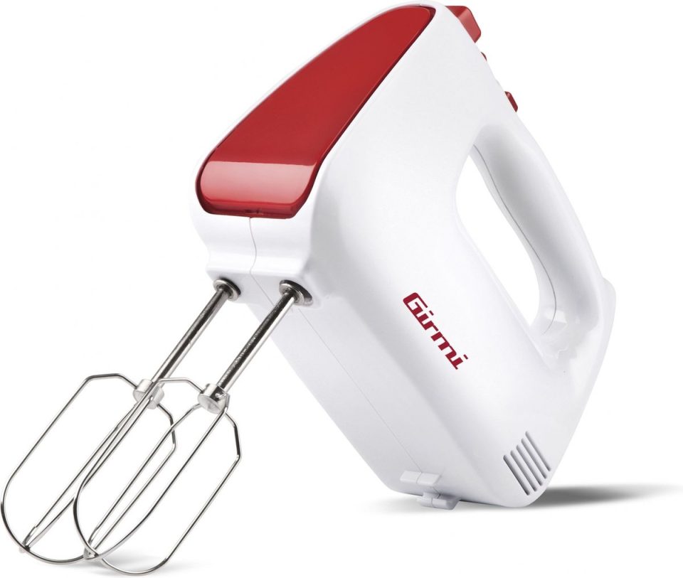 Girmi handmixer SB41 400 W Rood, Wit
