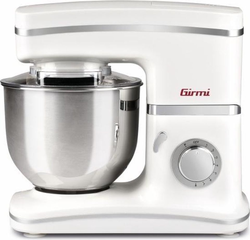 Girmi IM30 Gastronomo Staande mixer 1300 W Roestvrijstaal Wit