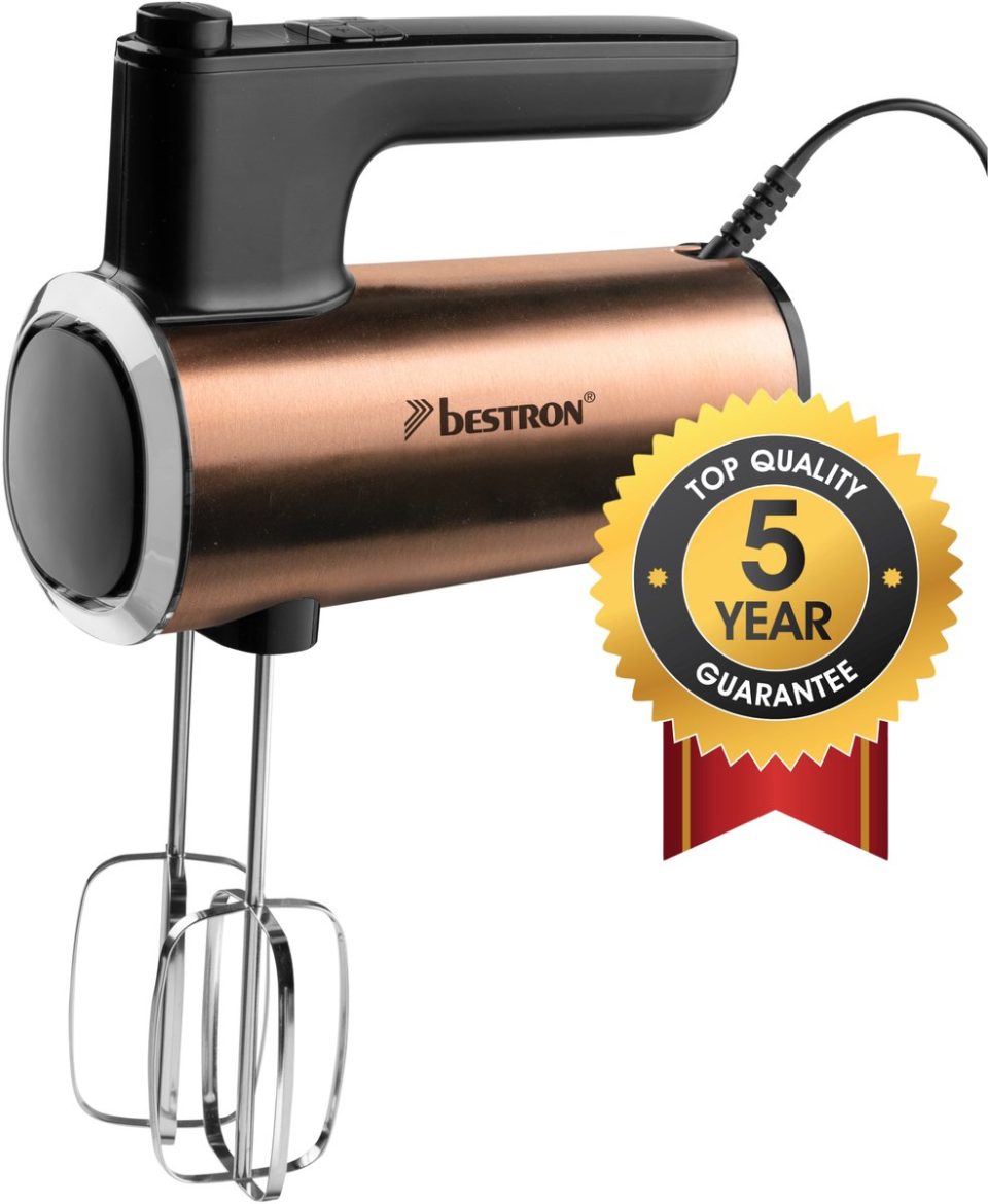 Bestron handmixer ahmd100co 400W Koper