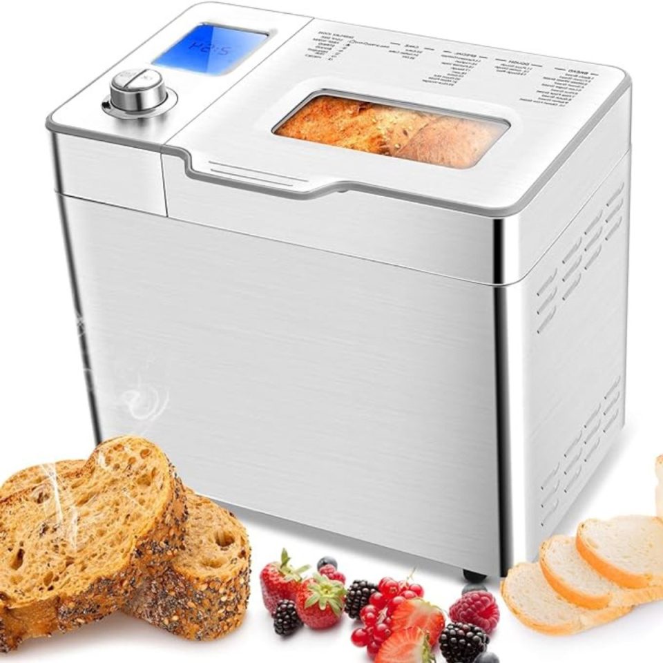 Thuys broodbakmachine Professionele 550W Zilver 1000 g