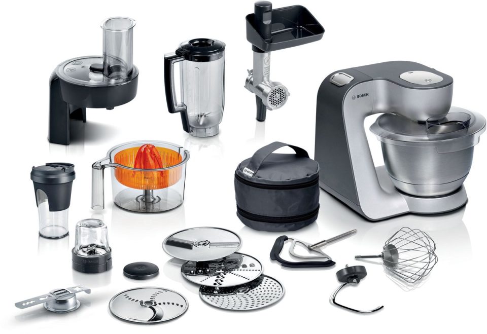 Maxima keukenmachine Bosch mum59s81de Zwart/RVS