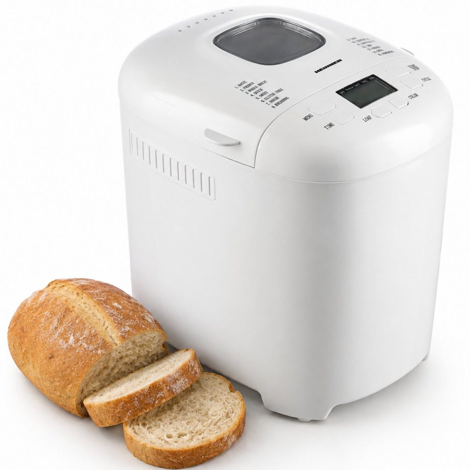 Heinner broodbakmachine 550 W Wit 900 g