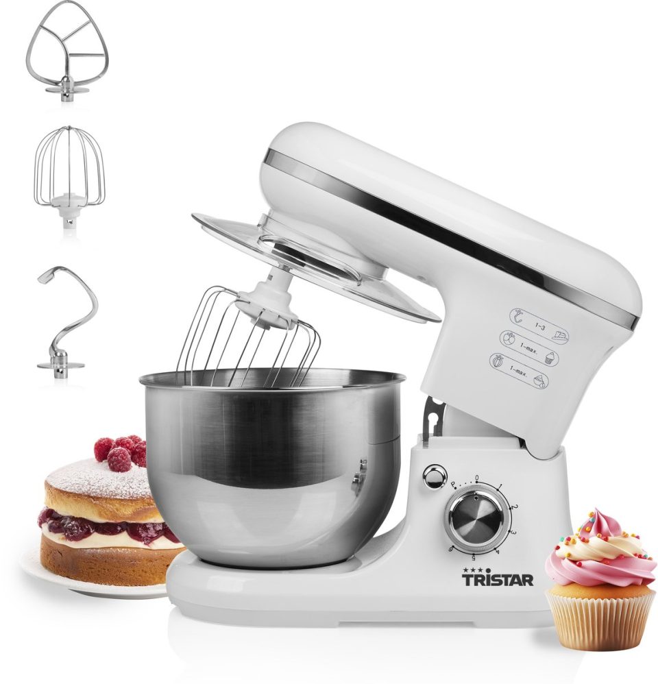 Tristar keukenmachine Mx-4817 1200 watt Wit 5 l