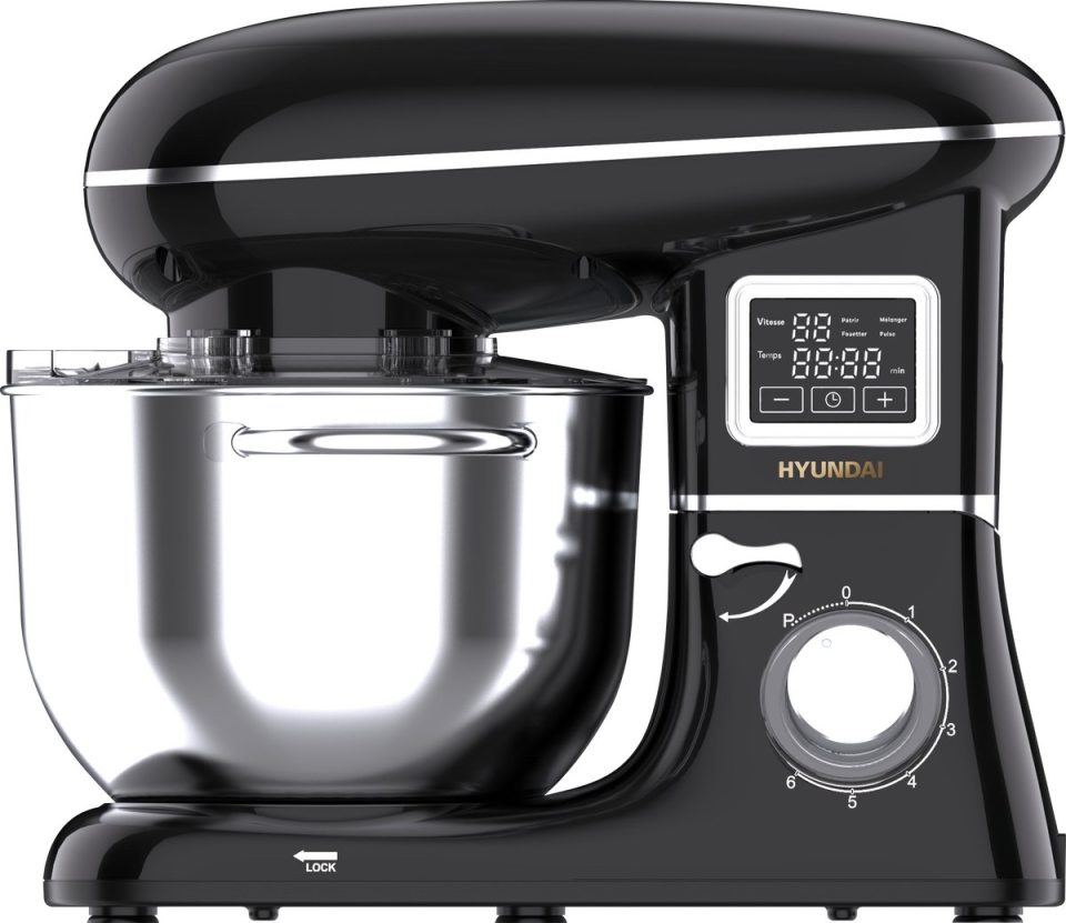 Hyundai keukenmachine Succes Cake 1400 W Zwart 5,5 l