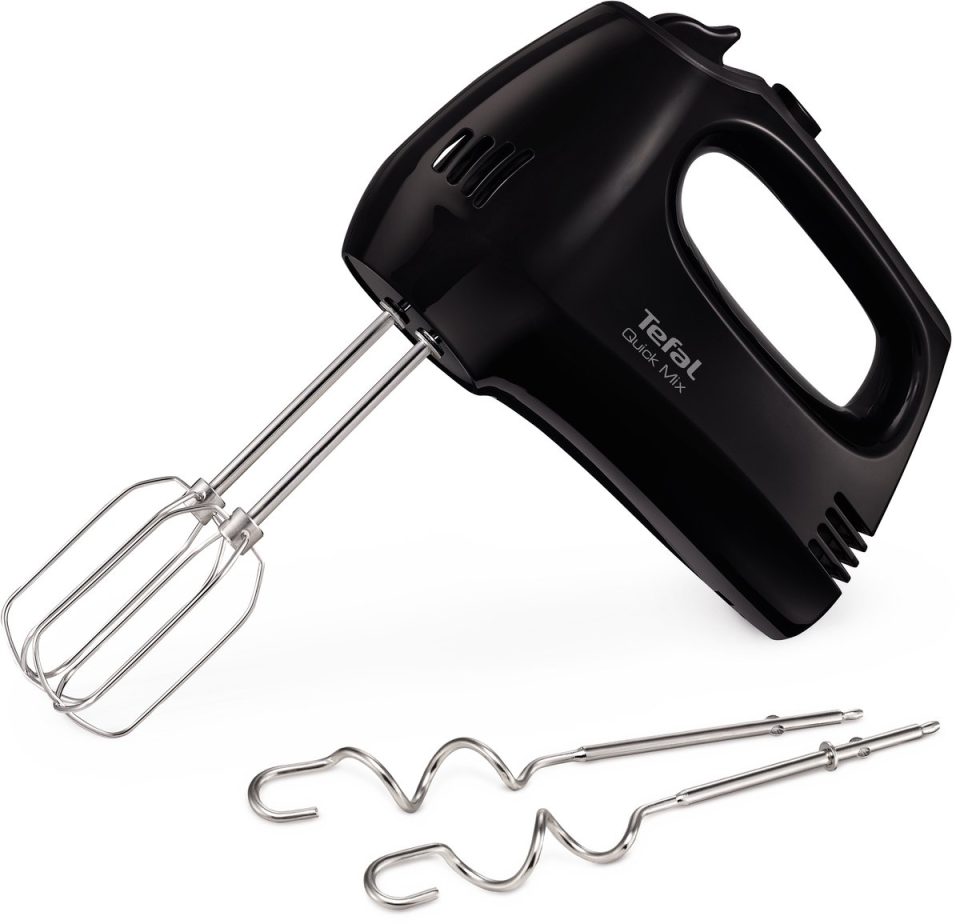 Tefal handmixer Quick Mix HT3108 300W Zwart