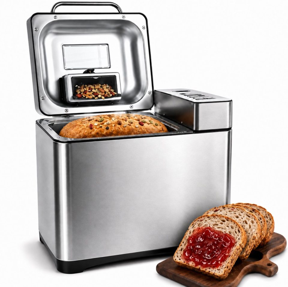 Skoov broodbakmachine Bakemaster Voor Glutenvrij brood 650W 1000 g