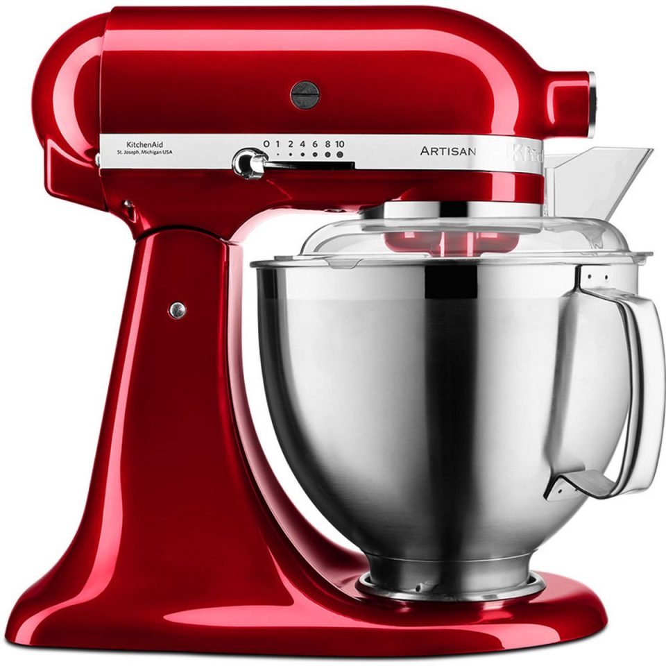 KitchenAid keukenmachine Artisan 5ksm185ps Rood