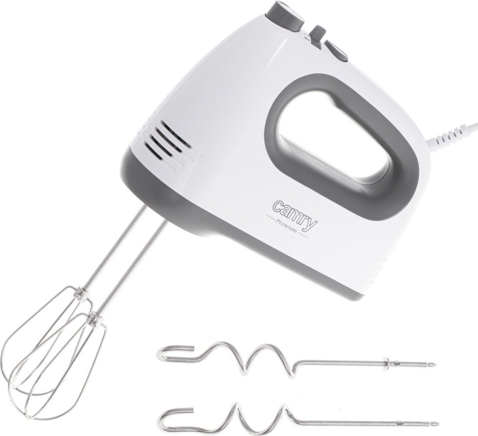 Camry handmixer CR4220W grijs 750 Watt