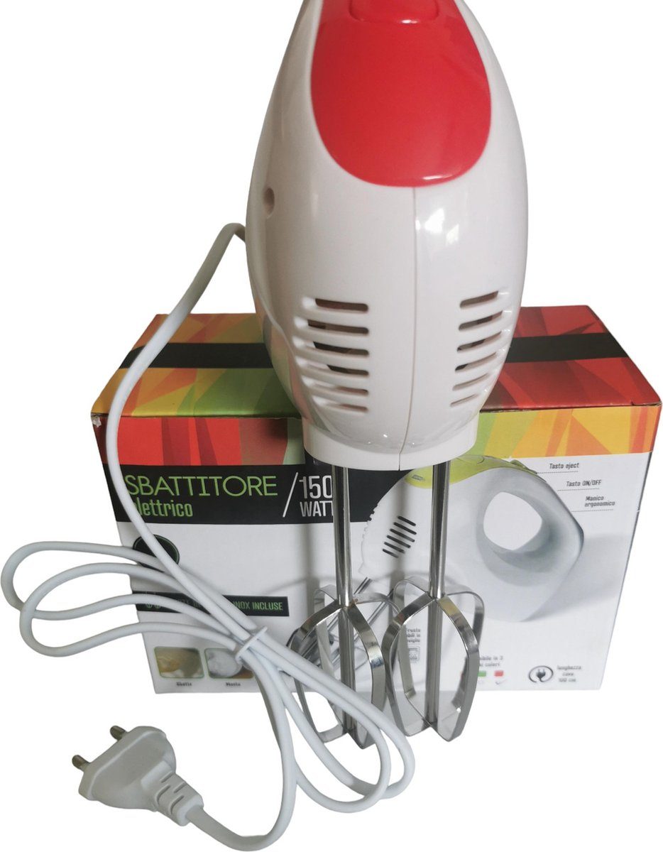 Dictrolux handmixer Elektrische 150W met 5 Snelheden