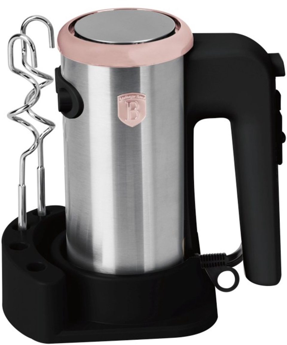 BerlingerHaus handmixer met standaard uit de Black Rose Collection