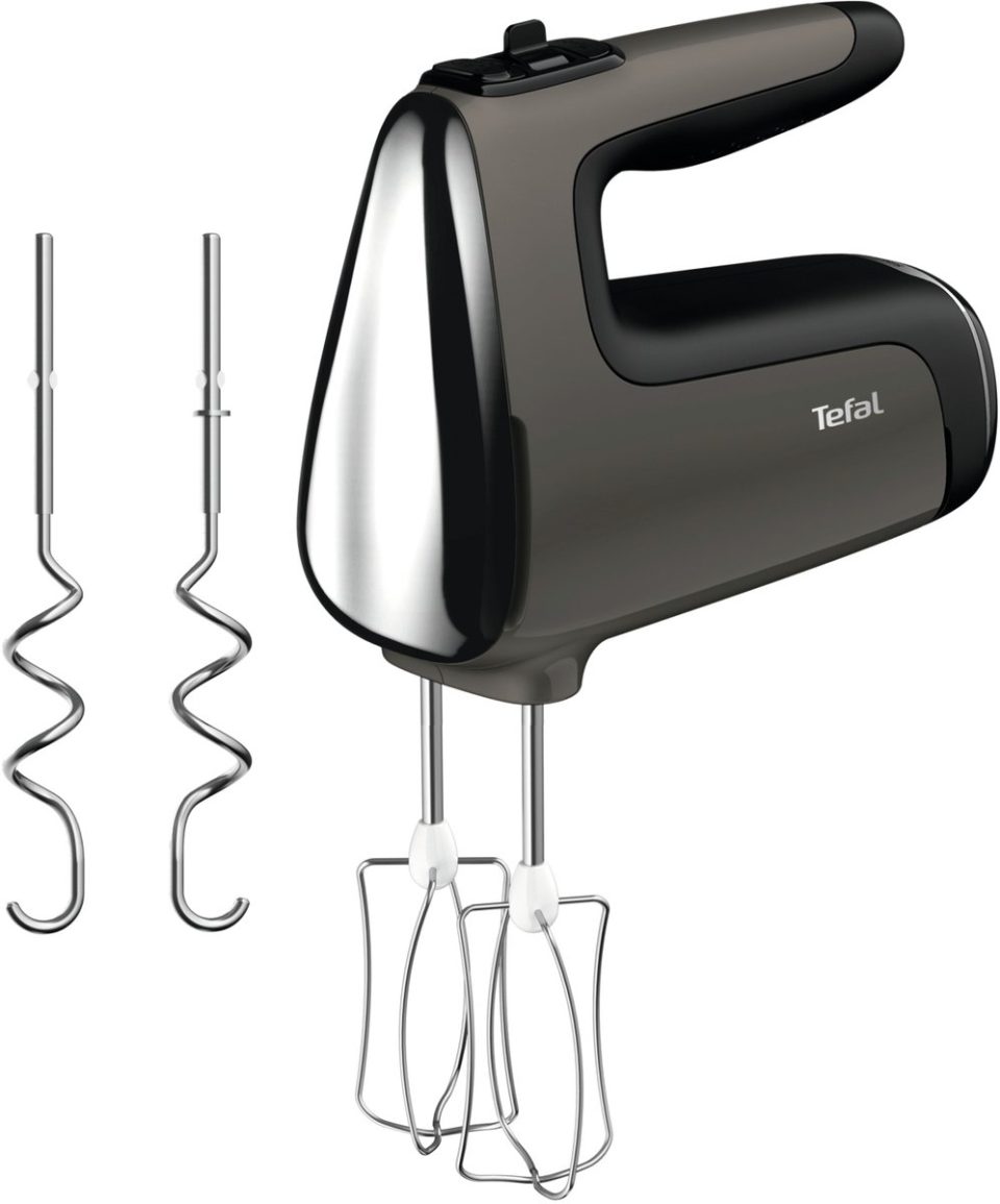 Tefal handmixer Powermix Silence HT650E 600W Zwart