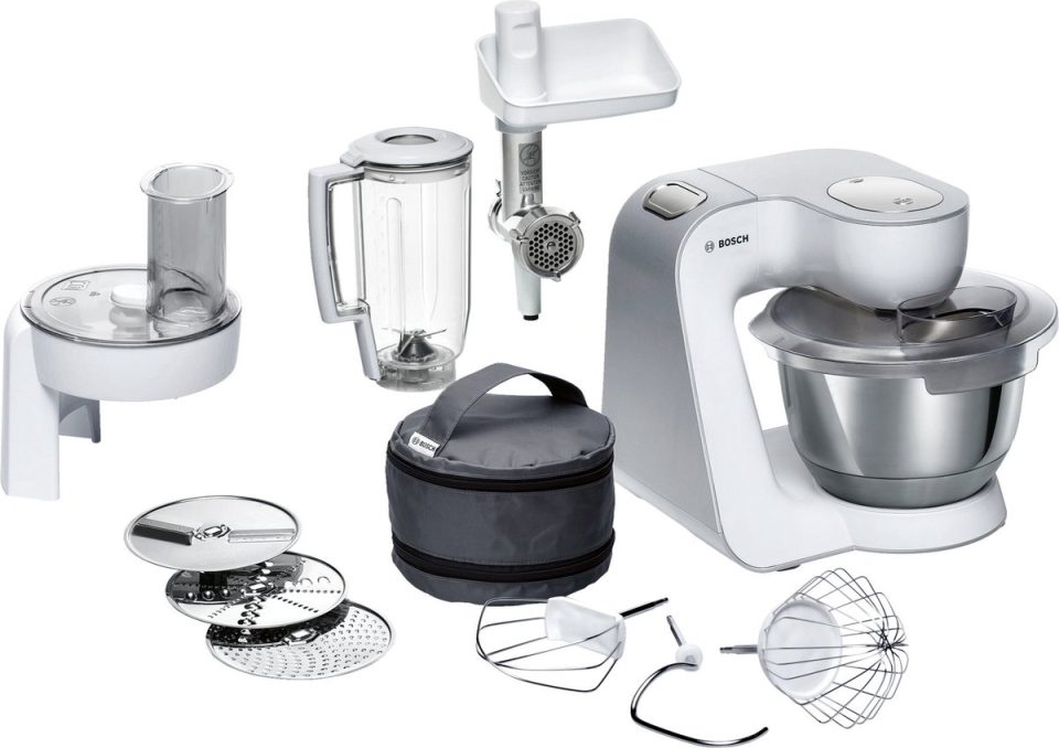 Bosch mum5 mum58231 1000W Wit Zilver 3,9 l
