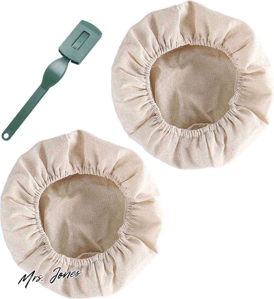 Mrs. Jones 2-stuks bestendige manden stoffen liner broodbestendige mand