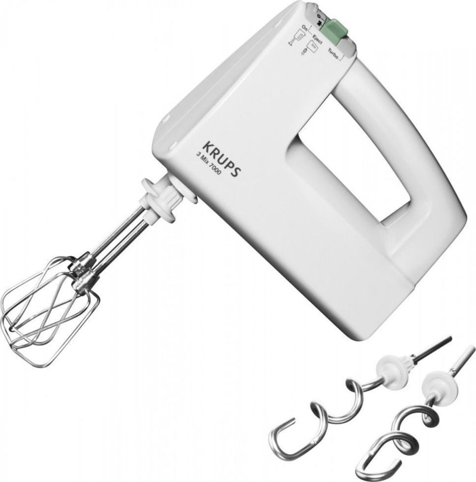 Krups handmixer 3 Mix 7000 500 W Wit