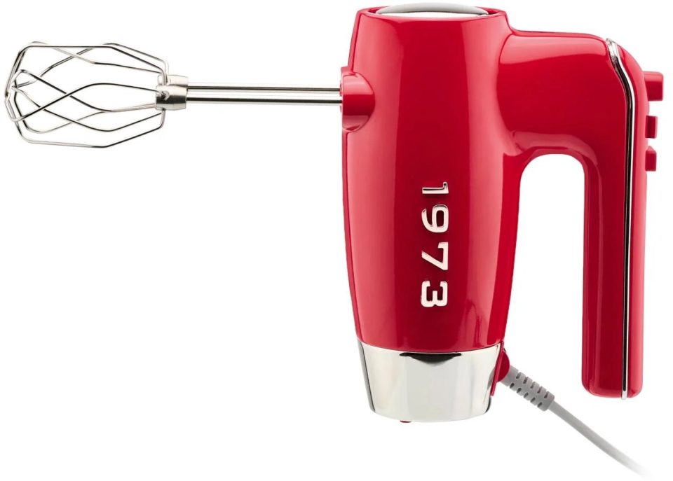 Silvercrest handmixer 400 W Retro Rood