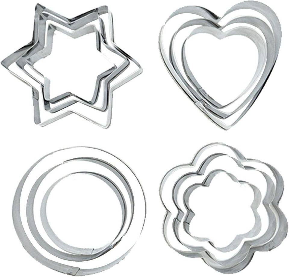 Vellaro Klei uitstekers Zilver (12 stuks)