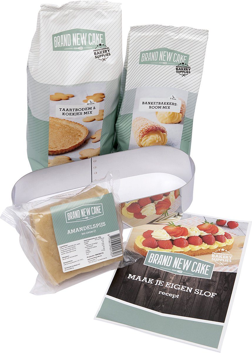 Baktotaal BrandNewCake Maak je eigen Slof-pakket