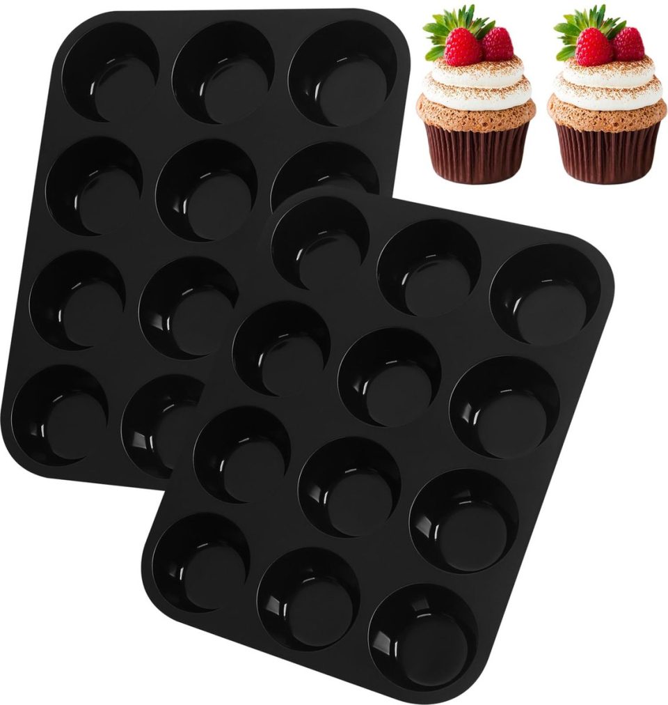 JGS muffinvorm van Siliconen voor Perfecte Bakresultaten
