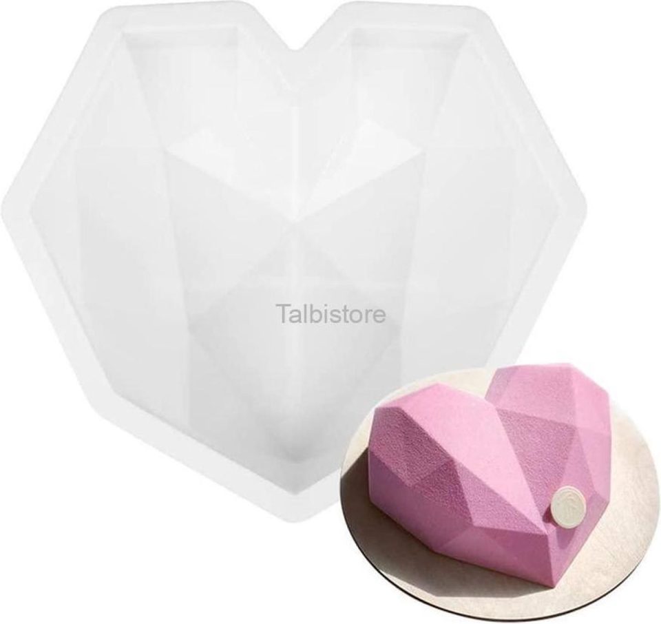 Talbistore.nl siliconen bakvorm voor Chocolade Hart XL Smash Heart