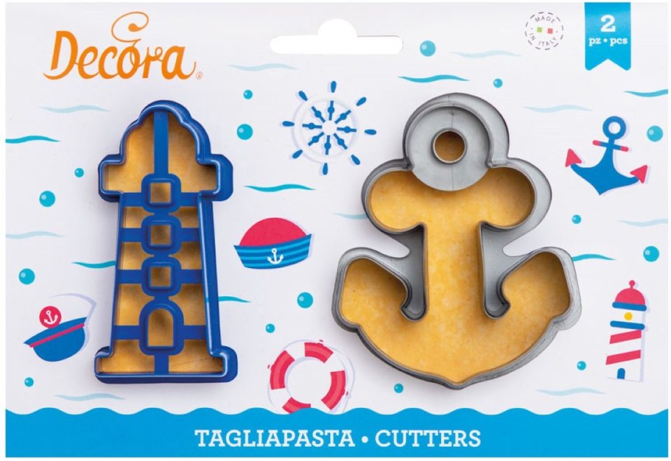 Decora Koekjesuitsteker Plastic Onder de Zee pk/2