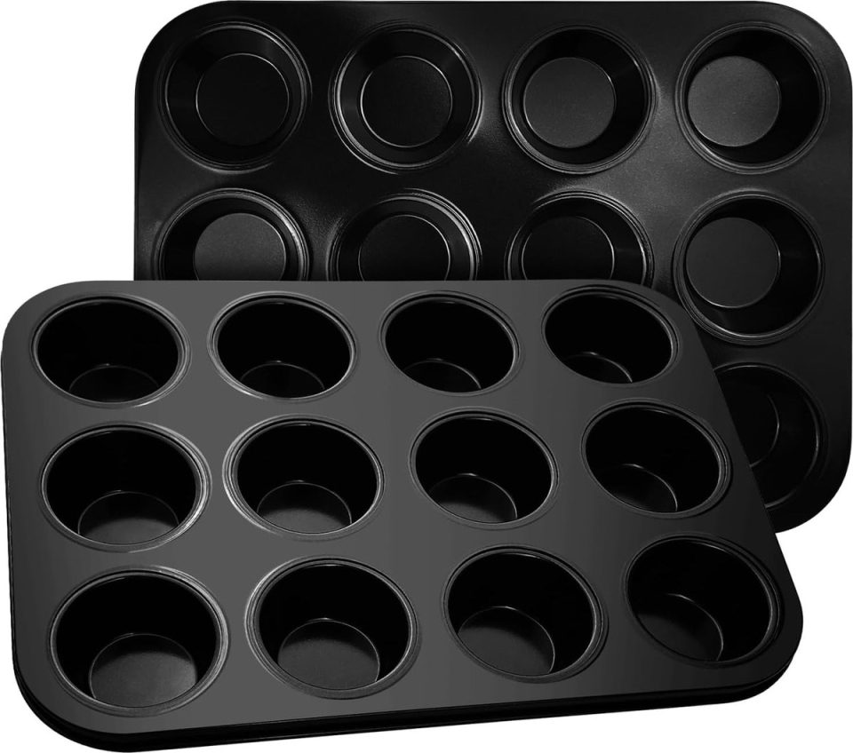 JGS muffinvorm Set van 2 voor 12 Muffins
