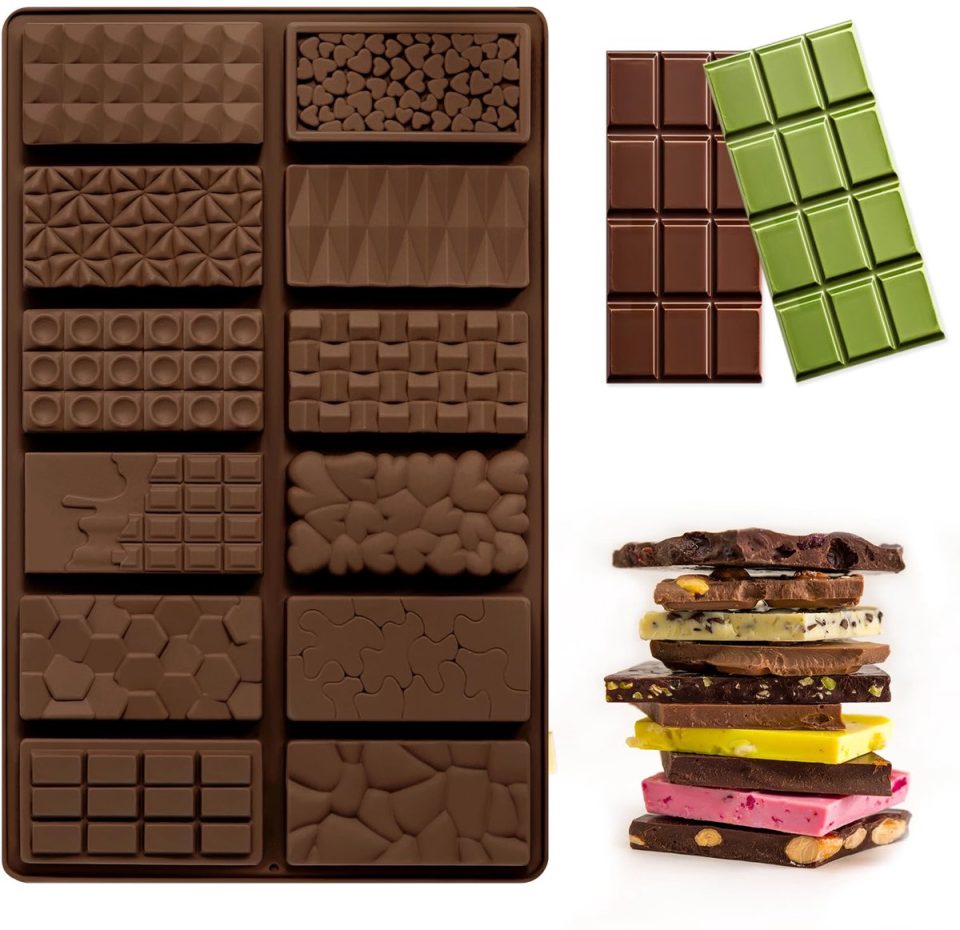 JGS Veelzijdige Siliconen Chocolade- en Snoepvorm voor Creatieve Lekkernijen